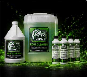 The Attic Depot professional Roof Cleaner